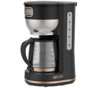 Muse MS-220 BC Cafetière noir Nombre de tasse=10 verseuse en verre, fonction de conservation de la chaleur