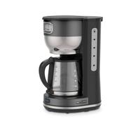 Muse MS-220 DG Cafetière gris Nombre de tasse=10 verseuse en verre, fonction de conservation de la chaleur