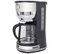 Muse MS-220 SC Cafetière beige, noir Nombre de tasse=10 verseuse en verre, fonction de conservation de la chaleur