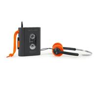 Muse Baladeur K7 M-136 WM – Pack cassette + casque filaire – Gris, Noir, Orange