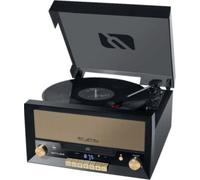 Muse Micro-chaîne CD MT-110B – Platine vinyle, Bluetooth, USB, FM/AUX