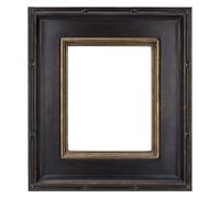 Muse Plein Aire Cadre d'image orn - 18x24 Black antique avec des cadres de peinture l'huile dore | Cadres de style antique haut de gamme f