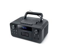 Muse portable Bluetooth M-182 DB DAB/DAB+/FM avec enregistreur de cassette Noir