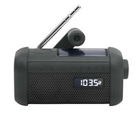 Muse Radio à Manivelle / Solaire Bluetooth avec Lampe de Poche modèle MH-08MB