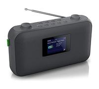 Muse Radio, Dab + FM PLL, écran LCD TFT, Horloge MUSE - (M-118 DB), Double Alarme, répétition, Mode Veille s, Fonction diaporama, Gris foncé