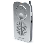 Muse Radio Portable Analogique Silver M01RS