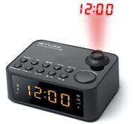 Muse Radio-réveil M-178 P Noir