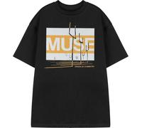 Muse - T-shirt Homme/Femme unie "Origin Of Symmetry" NS8961 (XXL) (Noir)