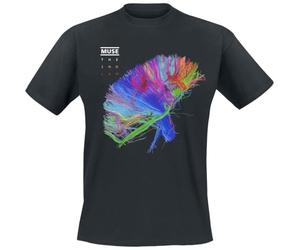Muse The 2nd Law Album Homme T-Shirt Manches Courtes Noir M 100% Coton Regular/Coupe Standard