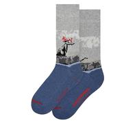 MuseARTa Banksy Graffiti Chaussettes Mixte