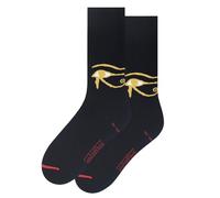 MuseARTa Eye of Horus Chaussettes, Noir, 42-48 Mixte