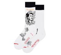 MuseARTa Frida Kahlo Chaussettes, Blanc, 38-42 Mixte