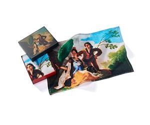 Musearta GT2-FG-TP-V433094 Lot de 2 Serviettes d'invité Unisexes Motif The Parasol de L'Artiste Francisco de Goya en Coton 40 x 60 cm