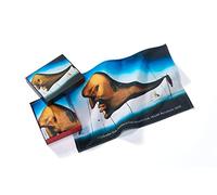Musearta GT2-SD-SL-V433116 Lot de 2 Serviettes d'invité Unisexes avec Motif Sleep de L'Artiste Salvador Dalí en Coton 40 x 60 cm
