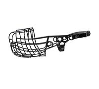 Museau Don Pare 110 pour Chiens de Grande Taille avec Un Lurcher à tête étroite en Noir Aussi adapté comme museau de Course ou museau de Course