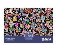 Musée des Jouets Vintage Puzzle en Bois Imperméable DIY Puzzles De 1000 Pièces pour Adultes Impossible De Décoration pour La Maison