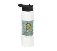Musée d'Orsay Vincent van Gogh Autoportrait 1889 Stainless Steel Insulated Water Bottle
