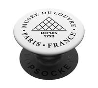 Musée du Louvre Paris France Depuis 1793 Rond PopSockets PopGrip Adhésif