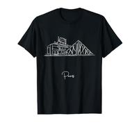 Musée du Palais du Louvre Paris France T-Shirt Graphique avec Valeur