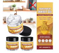 Musée Gel | Mastic De Musée Portable Transparent Amovible | Adhésive Amovible Et Réutilisable Pour Musées, Collection D'artefacts, Décorations, | Pour Figurines D'action En Verre Et Métal, A