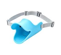 Muselière à bec de canard pour chien en silicone souple anti-morsure | Muselière pour chiot avec sangle réglable pour contrôler les aboiements, les mangeurs et les recherches