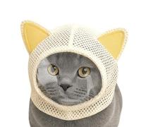 Muselière ajustable pour le toilettage de chats Couvre-Tête Anti-Morsure