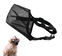 Muselière anti-morsure pour petits chiens, en maille confortable et respirante, réglable, pour chiens de taille moyenne et grande, anti-morsure et sécurité, confort respirant