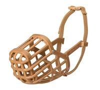 Muselière BASKERVILLE ANTI-SCAVENGE, Taille 10, Le chien peut haleter et boire, Efficace contre l’ingestion de déchets en tout genre et les morsures, Idéal pour les grands chiens au museau long. Brun