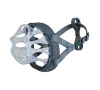 MUSELIÈRE BASKERVILLE INVISA, sûre, respectueuse du chien qui peut haleter et boire, réglable, matelassée, éducation des chiens moyens, anti-morsure, anti-fouille (Taille 3)