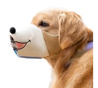 Muselière Chien Anti-Aboiement,Protection Buccale Mignonne et Respirante,Protection De La Gueule pour Chien - pour Entraînement en Plein Air, Promenade, Parc, Voyage, Camping, Randonnée, Vacances
