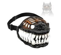 Muselière de Costume pour Chien avec Visage, Ordinary Model M | et fausses dents pour les séances photo d ' Halloween