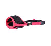 Muselière de dressage pour chien, en maille respirante et en nylon durable, réglable, avec coussinet doux pour le dressage, prévention des aboiements, des morsures et de la mastication, noir, taille M