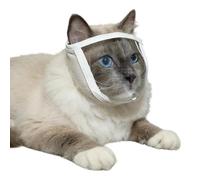 Muselière De Toilettage Pour Chat Transparente Respirante Douce