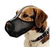 Muselière Douce pour Chien | Cache-Bouche réfléchissant, Respirant et Doux - Muselière pour Chien Taille Moyenne | Aide à prévenir Le charognage, Les aboiements, Les morsures, Ainsi Que léchage et
