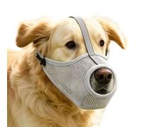 Muselière Douce pour Chien - Cache-Gueule en réfléchissante pour Animal,Muselière | afin de prévenir la fouille, Les morsures, Le léchage et la Mastication, idéal Dressage