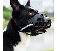 Muselière durable pour chien - Convient aux chiens de taille moyenne à grande - Anti-morsure, anti-harcèlement, anti-perturbation - Prix abordable, matériau de haute qualité empêchant efficacement les
