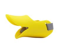 Muselière en silicone pour chien - En forme de canard - Anti-morsure - Accessoire doux pour animaux de compagnie pour l'entraînement et la sécurité - Muselière confortable pour les promenades de