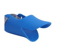 Muselière en silicone pour chiens de petite et grande taille - Bouchon anti-aboiement avec sangle réglable - Accessoires de sécurité pour animaux de compagnie pour contrôler la mastication (L)