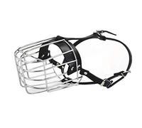 Muselière épaisse en PU for Chiens Moyens et Grands - Solide Durable, Anti-Morsure Anti-aboiement