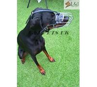 Muselière métal pour chien Champion Pour Doberman et autres museau semblable 4D
