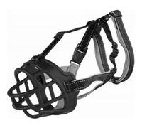 Muselière Muzzle Flex, en silicone. Taille: L. pour chien type Berger Allemand, Labrador Retriever Noir G