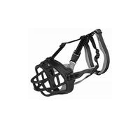 Trixie Ferplast Muselière Flexible en Silicone, XL-XXL, Noir