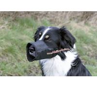 Muselière Nylon Plein Taille M 24 Cm