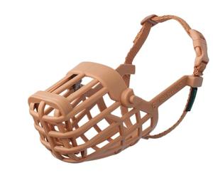Muselière Panier Baskerville Classic | Taille 6 | Laisse le chien boire/haleter, l'empêche de mordre/faire les poubelles, idéal pour les chiens à long museau