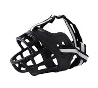 Muselière Panier pour Chien, Muselière for Cage à Chien Noire, Plusieurs Tailles(4#)