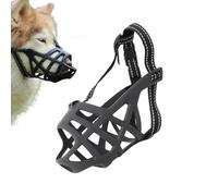 Muselière panier pour chien, muselières cage pour chiens,Muselière cage respirante - Fournitures noires pour animaux de compagnie, couvre-bouche de cage pour petits chiens, chiens de taille moyenne, g