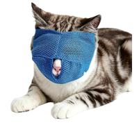 Muselière pour Chat | Protège-Gueule Souple Ajustable | Muselière de toilettage pour Chat | pour Chatons, Coupe des Griffes, Bain, visites vétérinaires, et prévention du mâchonnement et du griffage