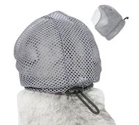 Muselière pour chat - Respirante - Anti-morsure - Brosse réglable - Muselière résistante aux rayures - Outil de toilettage sûr pour animaux de compagnie - Empêche les morsures et les griffures