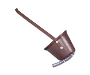 Muselière pour cheval inhalateur Waldhausen Marron Ø 24 cm