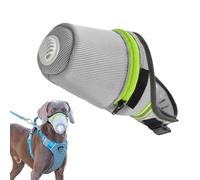 Muselière pour chien - Couvre-bouche mordant | Masque de cage - Chiot chien marchant manger lécher extérieur petit moyen grand masque de filtre à air réutilisable fournitures pour animaux de compagnie
